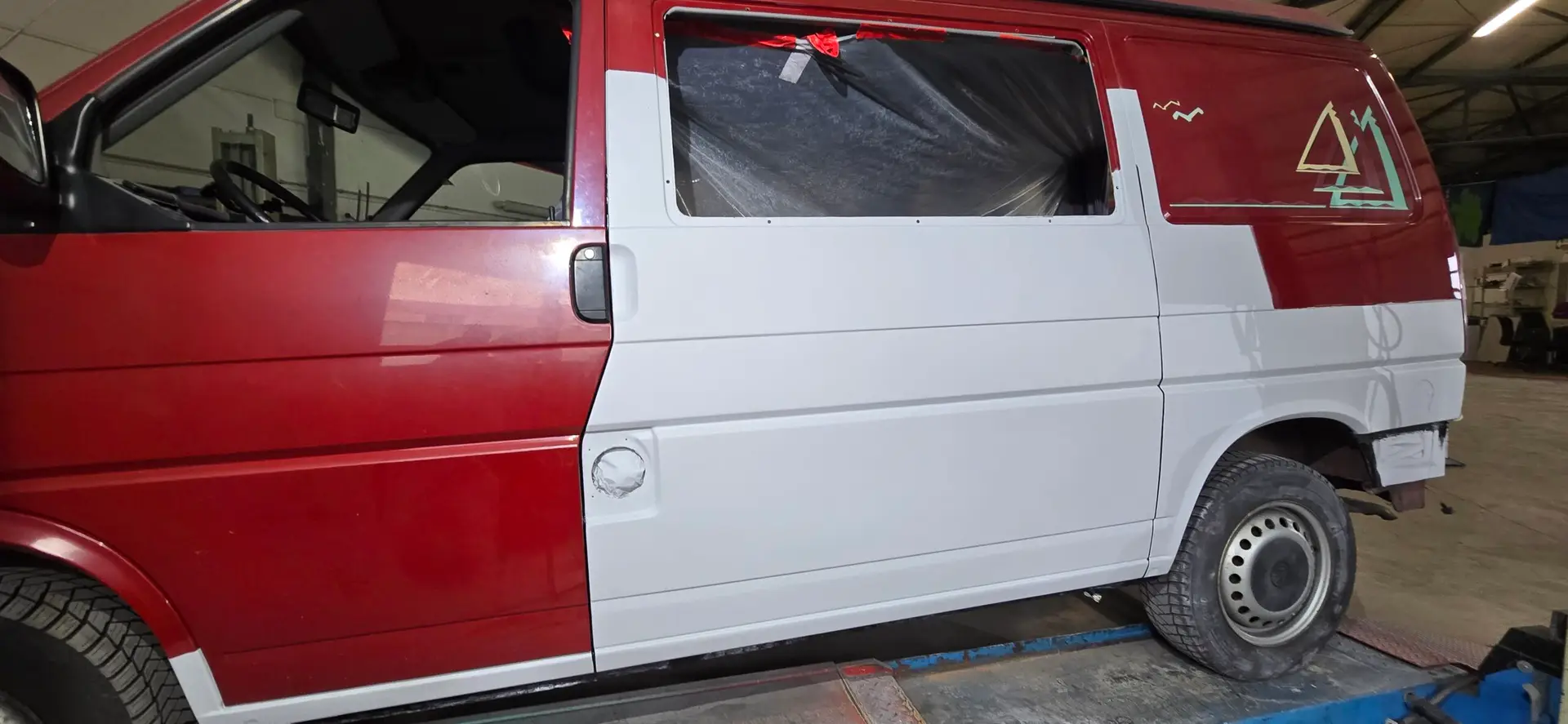 Erfolgreiche Rostbehandlung und Lackierung