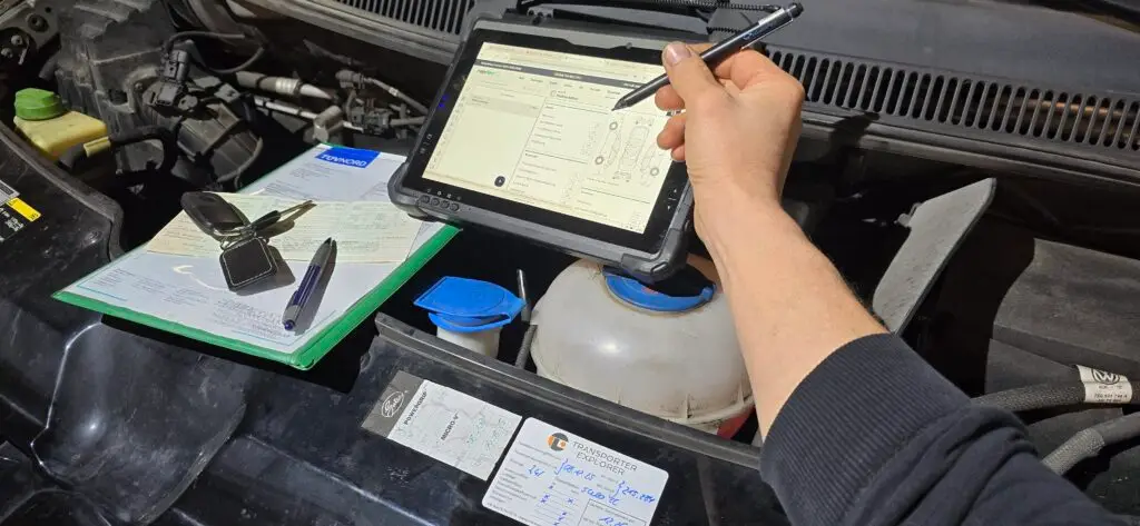 TÜV Abnahme am Fahrzeug